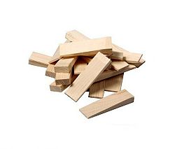 Klinky montážne drevené, 55x20x6