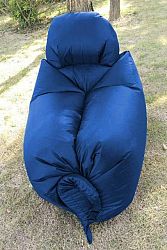 Nafukovací vak Bag LAZY 140x75 cm, modrý