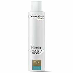 CannabiGold Micelárna čistiaca voda pre suchú pleť s CBD 25 mg 200 ml