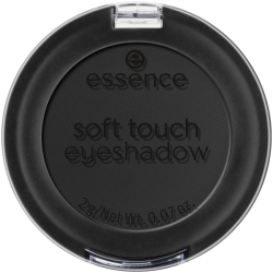 Essence Soft Touch mono očné tiene 06 Pitch Black 2 g