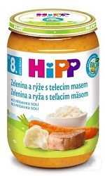 HiPP JUNIOR Zelenina teľacie mäso a ryža 220 g