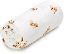 T TOMI BIO Muslin Towel osuška Bunny 100 x 120 cm 1 ks