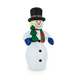 OneConcept Mr.Frost, Frost, 240 cm, nafukovací snehuliak, LED